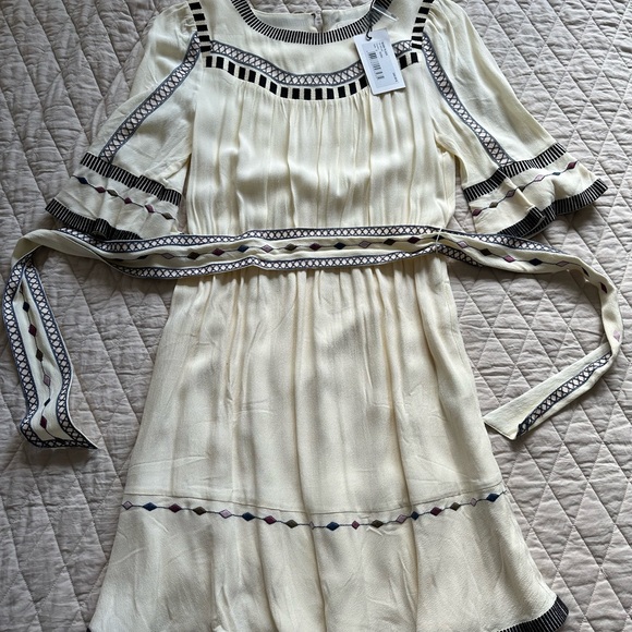 NWT Ba&Sh Plaza Embroidered Dress “sz 2” - Picture 6 of 8